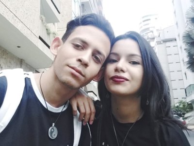 abrilandjoan naked stripping on cam for live sex video chat