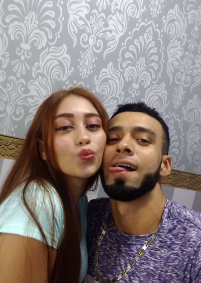 april_and_logan naked stripping on cam for live sex video chat