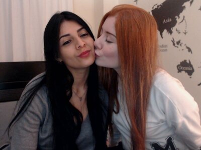 Kim-Zoe naked stripping on cam for live sex video chat
