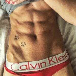 K__A__T naked before webcam in live porn chat