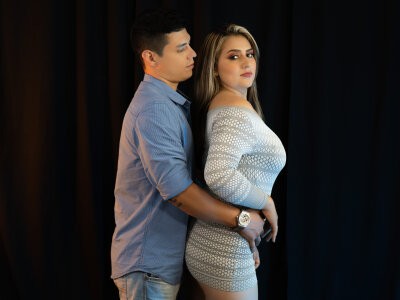 KatheandSam naked stripping on cam for live sex video chat