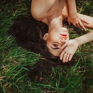 Romanovskaya naked before webcam in live porn chat