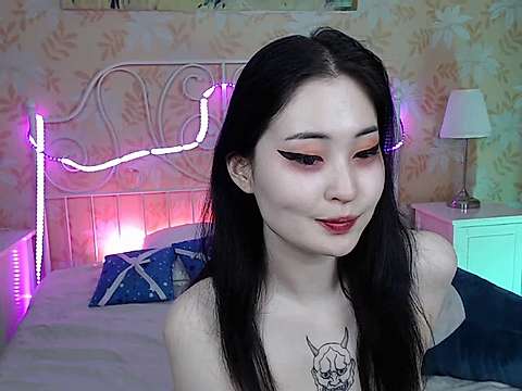 LienLotus naked stripping on cam for live sex video chat