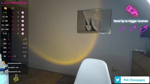 Champagne_squirt_ naked stripping on cam for live sex video chat