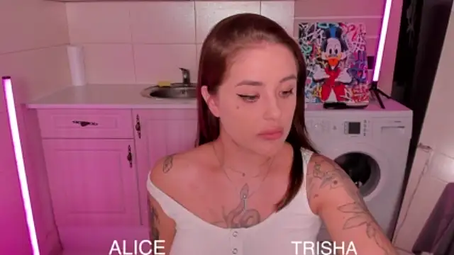 TrishaStarr naked stripping on cam for live sex video chat