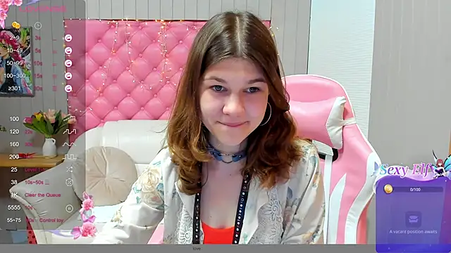 LucyKimy naked strip on cam for live sex video chat