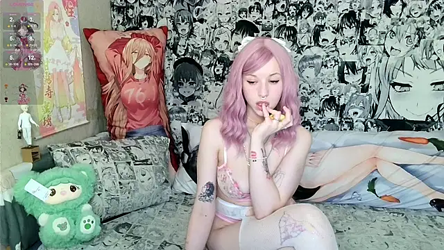 RatNeko naked strip on cam for live sex video chat